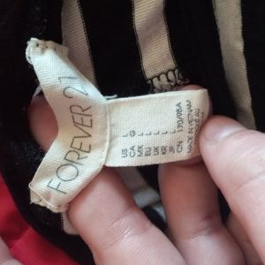 Forever 21 black and white size L